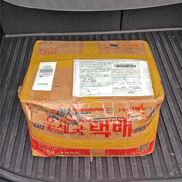 Arrived Box Condition