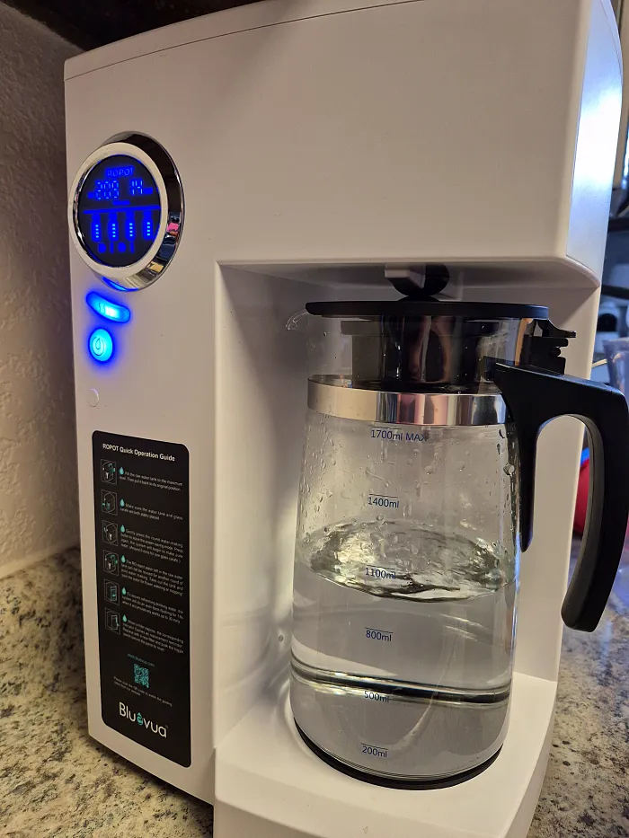 Bluevua RO100ROPOT 카운터탑 역삼투압 정수기