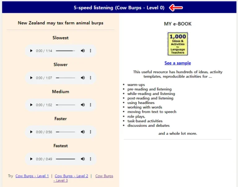 [무료 영어자료 추천] 수준에 맞춰 영문 기사를 읽자 – Breaking News English
